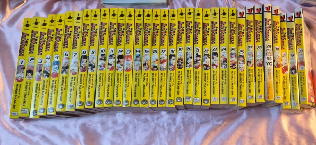 Inuyasha volume singolo/vecchia stampa vol. Pacchetto manga inglese 1-33 Viz (usato)