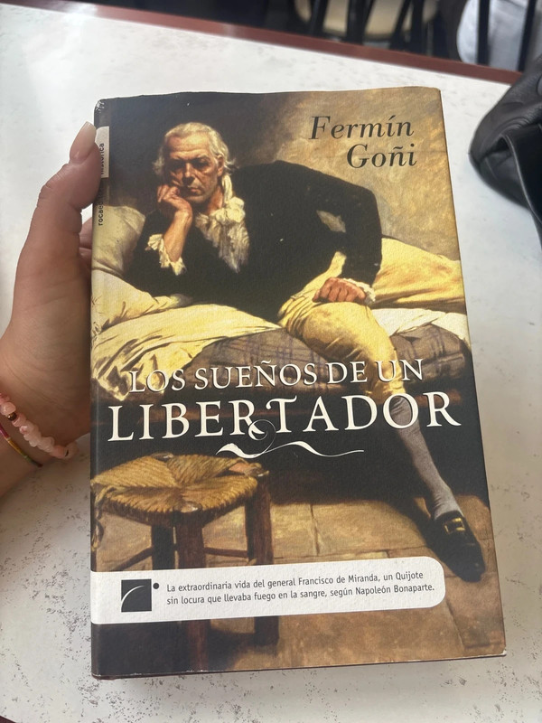Libro los sueños de un libertador