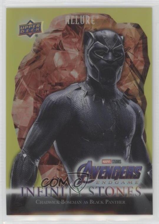 2022 Marvel Allure Gold Reality Stone 19/99 Chadwick Boseman Black Panther 0e3