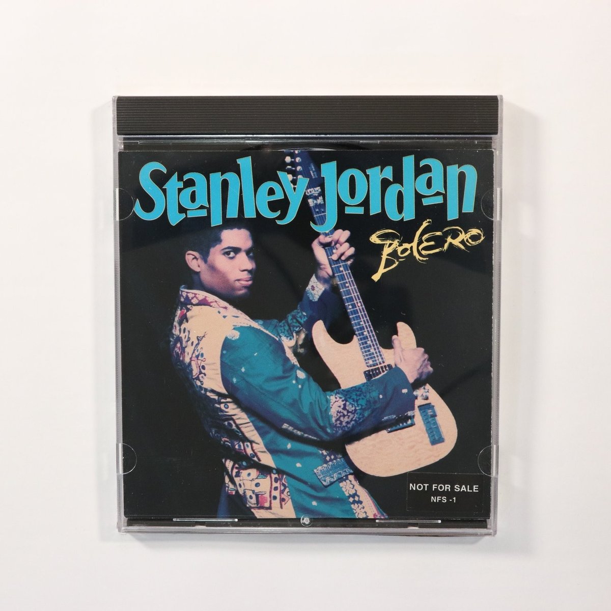 Stanley Jordan – Bolero CD 1994 Promo Jazz Fusion Arista Records 07822 18703-2
