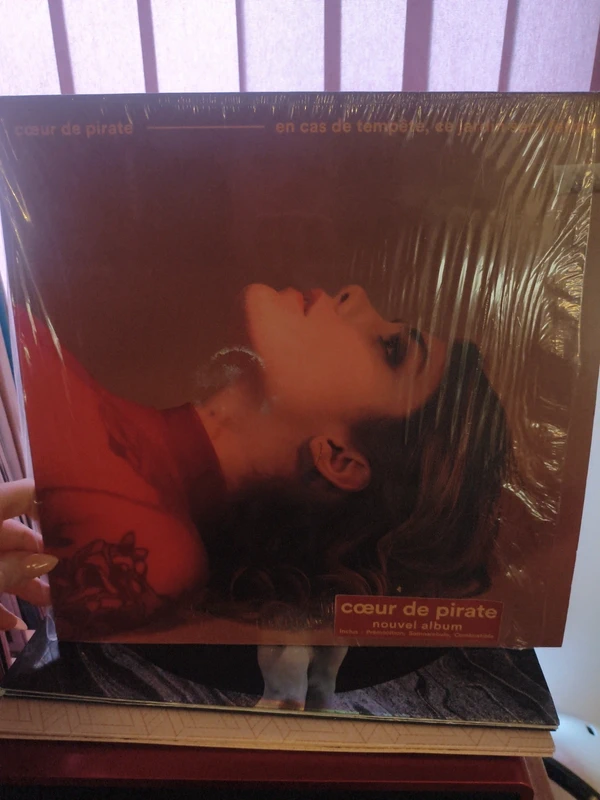 Disque vinyle cœur de pirate