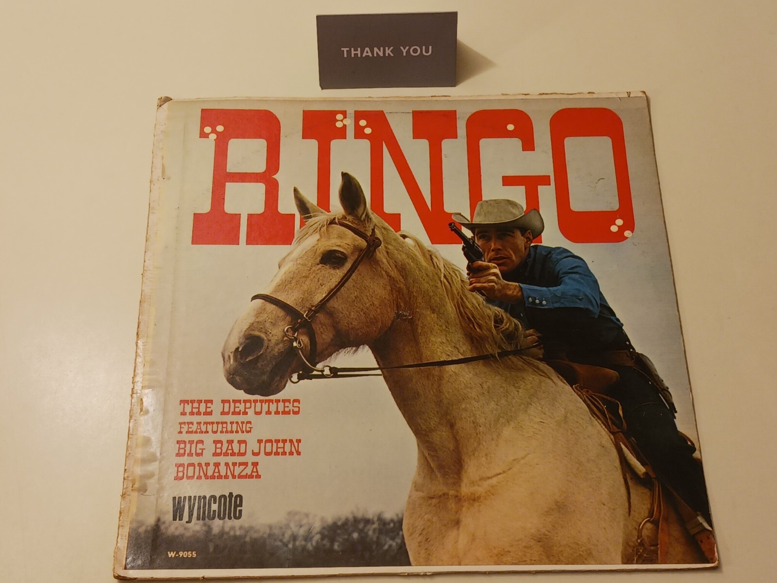 THE DEPUTIES Ringo Vinyl Record LP Wyncote W-9055 1964 Bonanza Big Band John