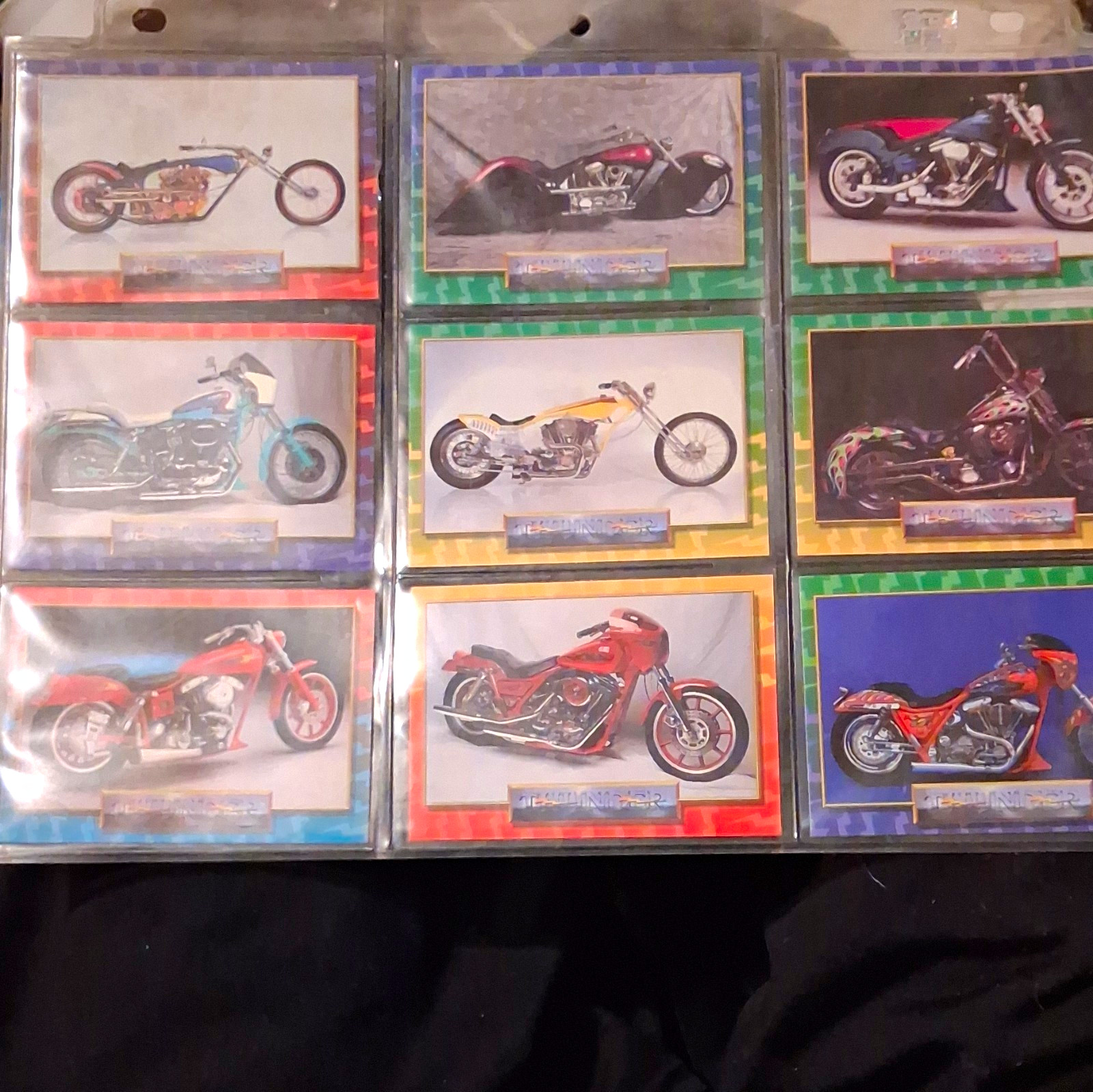 Thunder Non-Sport Trading Card Lot - Motorcycle Genre, English, Standard Size
