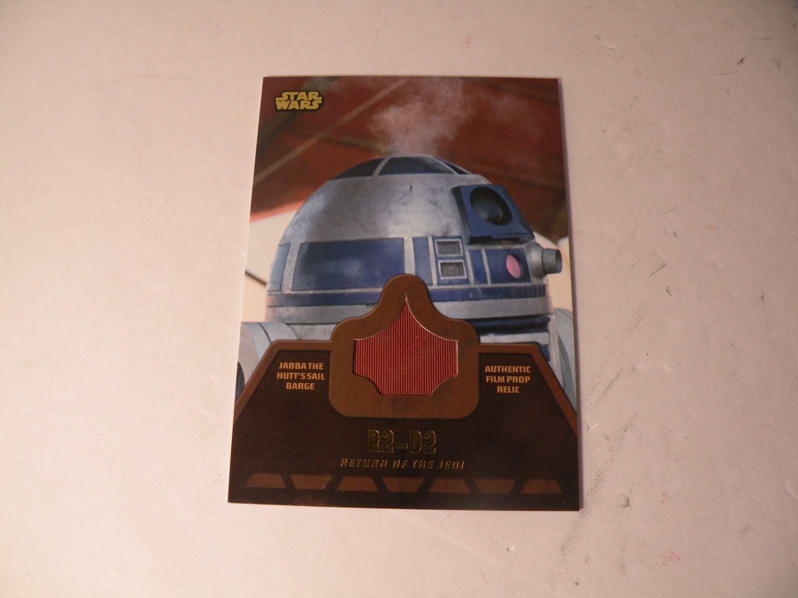 R2D2 Jabba's Sail Barge RELIC - 2013 Topps STAR WARS Jedi Legacy #JR5