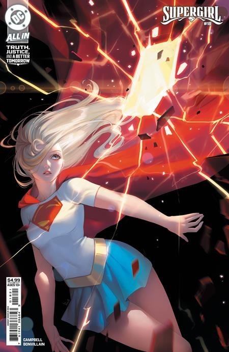 Supergirl #18 Cvr B R1c0 variante stock di carte