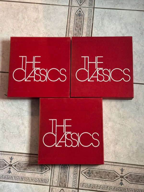 Lot 3 coffrets « The Classics » Philips – env. 30 volumes – musique classique