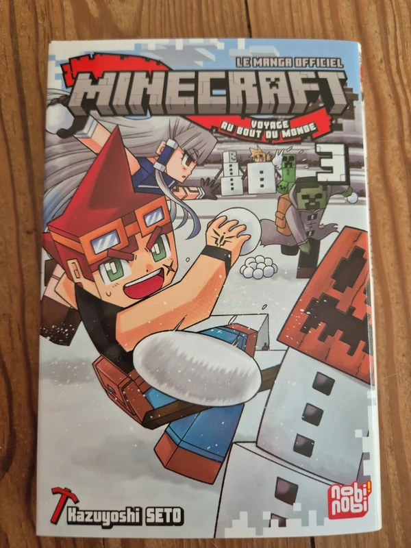 Minecraft manga tome 3