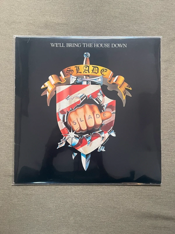 Slade We’ll Bring The House Down 33 rpm vinyl lp album record