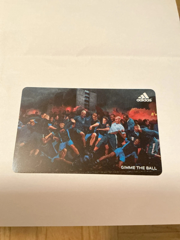 card adidas impossible is nothing 