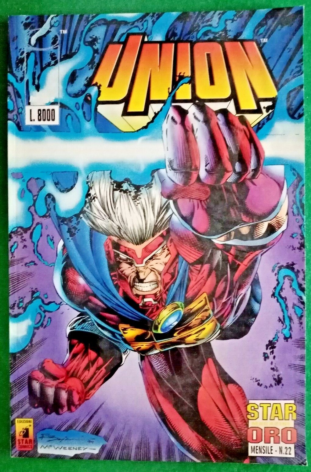  FUMETTO MENSILE STAR COMICS - UNION -N.22-NEW/EDICOLA/PERFECT-RIF.4954