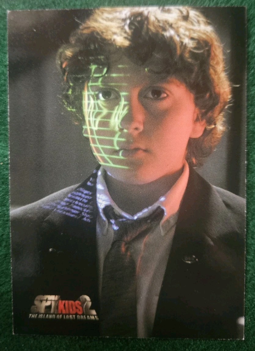 2002 Spy Kids 2 L'isola degli ultimi sogni carte promozionali Juni e Carmen Cortez 