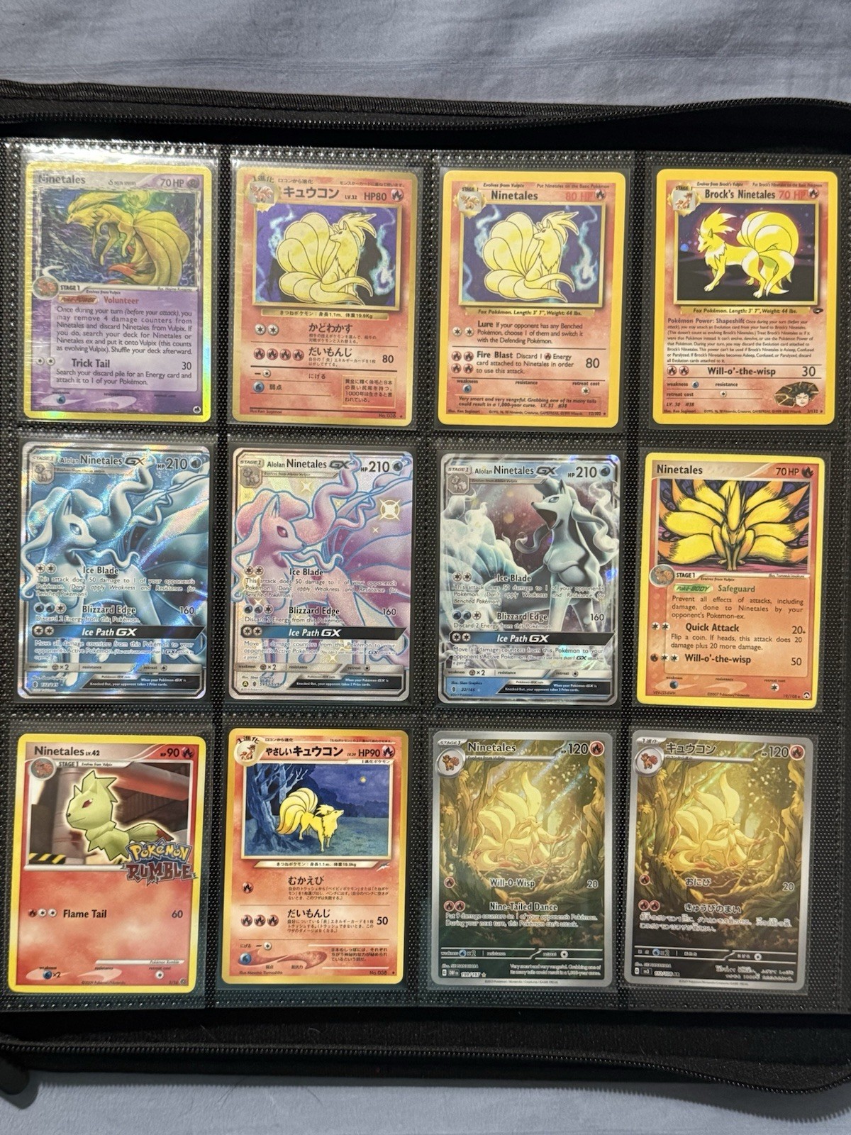 Pokemon Ninetales x25 Card Lot Bundle