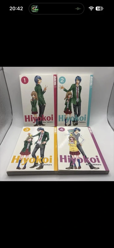 Hiyokoi 1+2+3+4 Comic Buch Manga Tokyopop Moe Yukimaru Anime Top Zustand