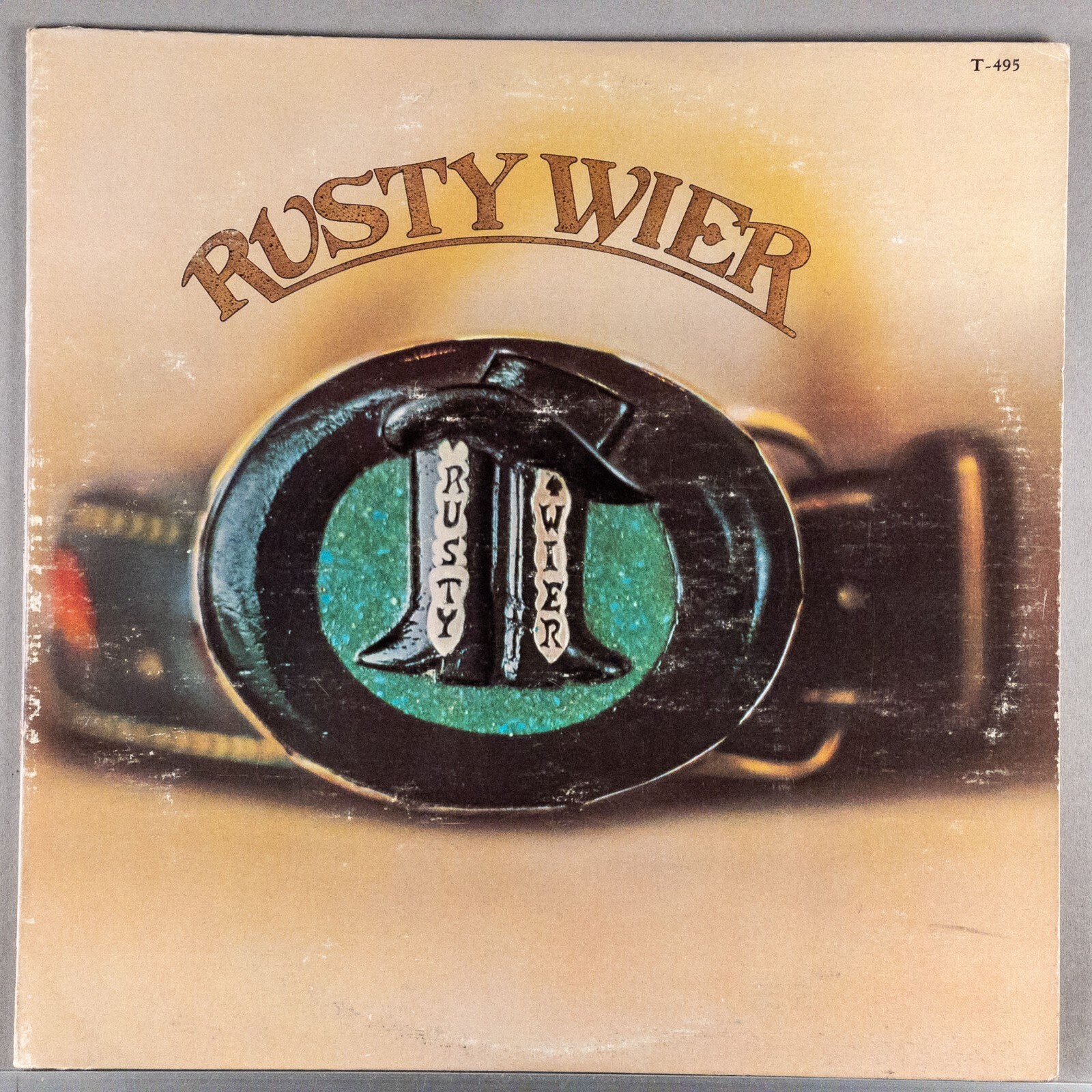 RUSTY WIER Rusty Wier 1975 LP Vinyl Record Album : VG+/VG T-495