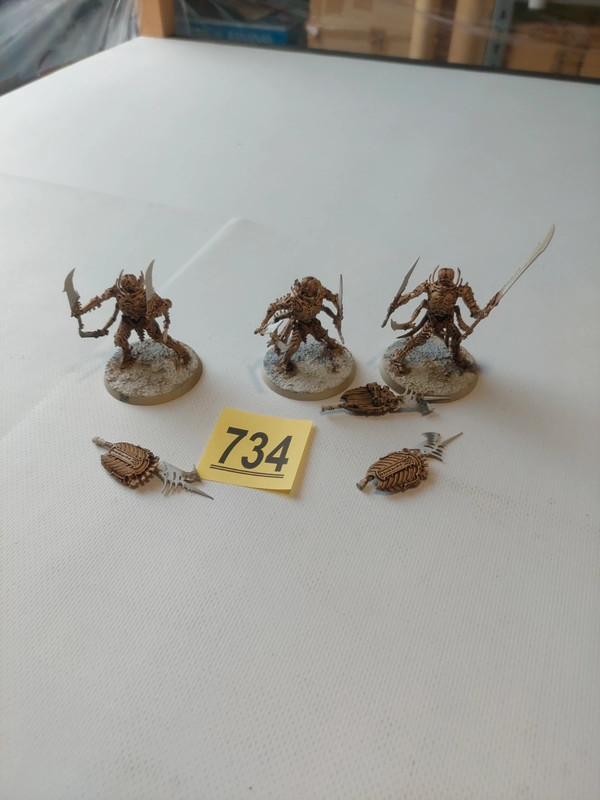 AOS Ossiarch Bonereapers. 3X Necropolis Stalkers. s734 Immortis guards