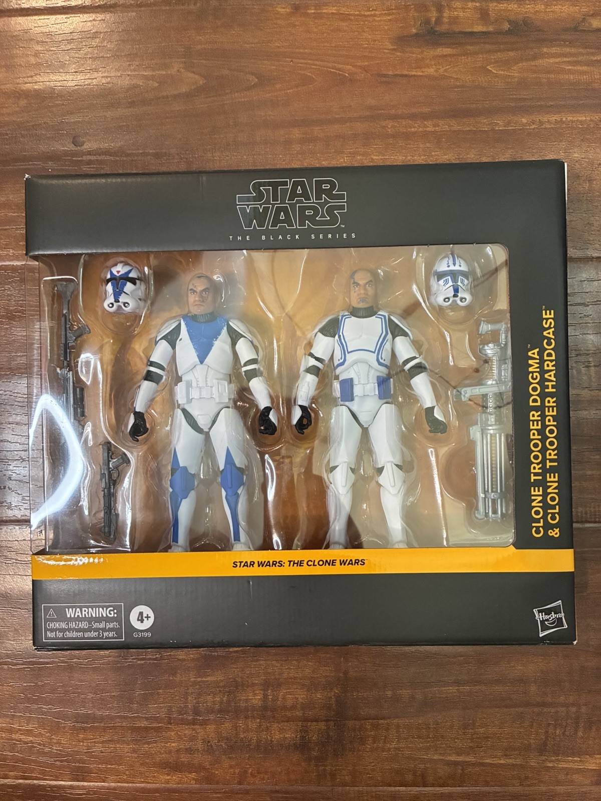 Star Wars Serie Nera The Clone Wars Clone Troopers Dogma e Custodia Rigida - Sigillato
