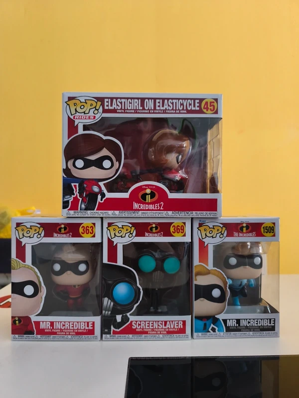 Pack Funko Pop Los Increibles