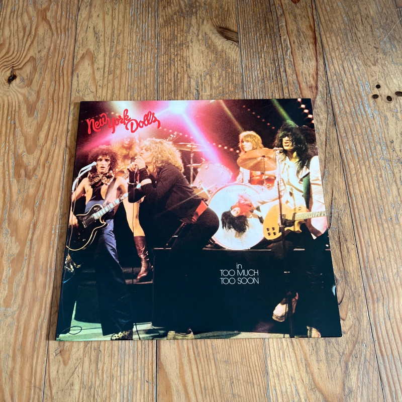 Vinyle 33t - New York Dolls - In too much, too soon - Reissue