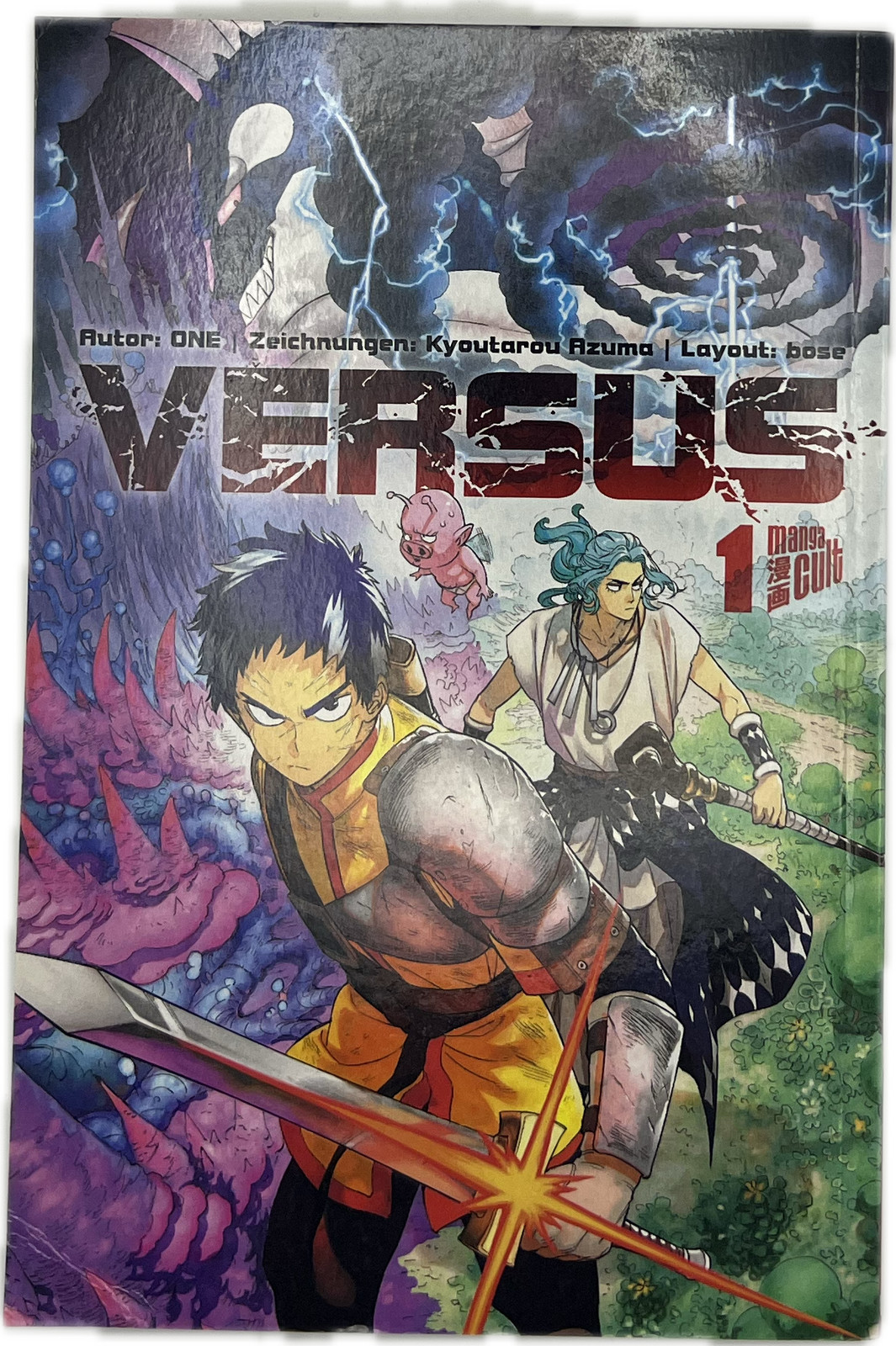 Versus 01 manga tedesco