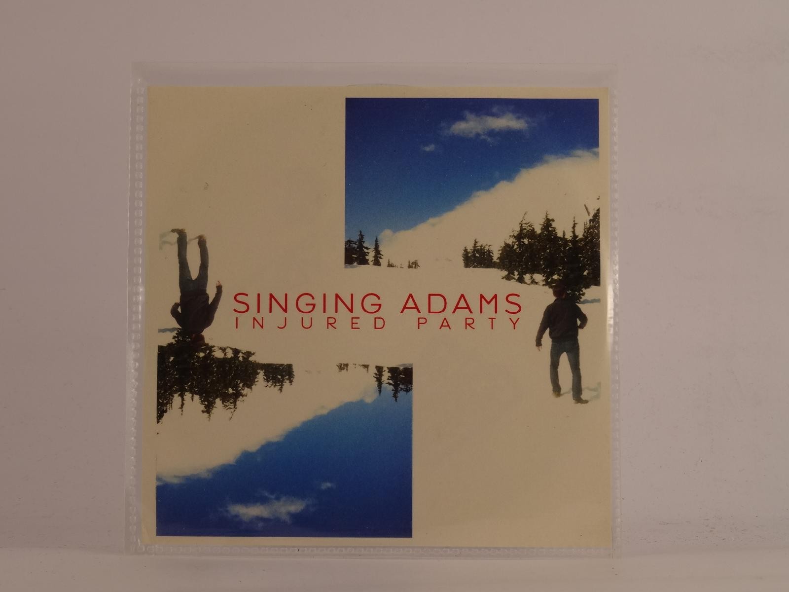 SINGING ADAMS INJURED PARTY (E84) 2 Track Promo CD Single plus Picture Sleeve RE