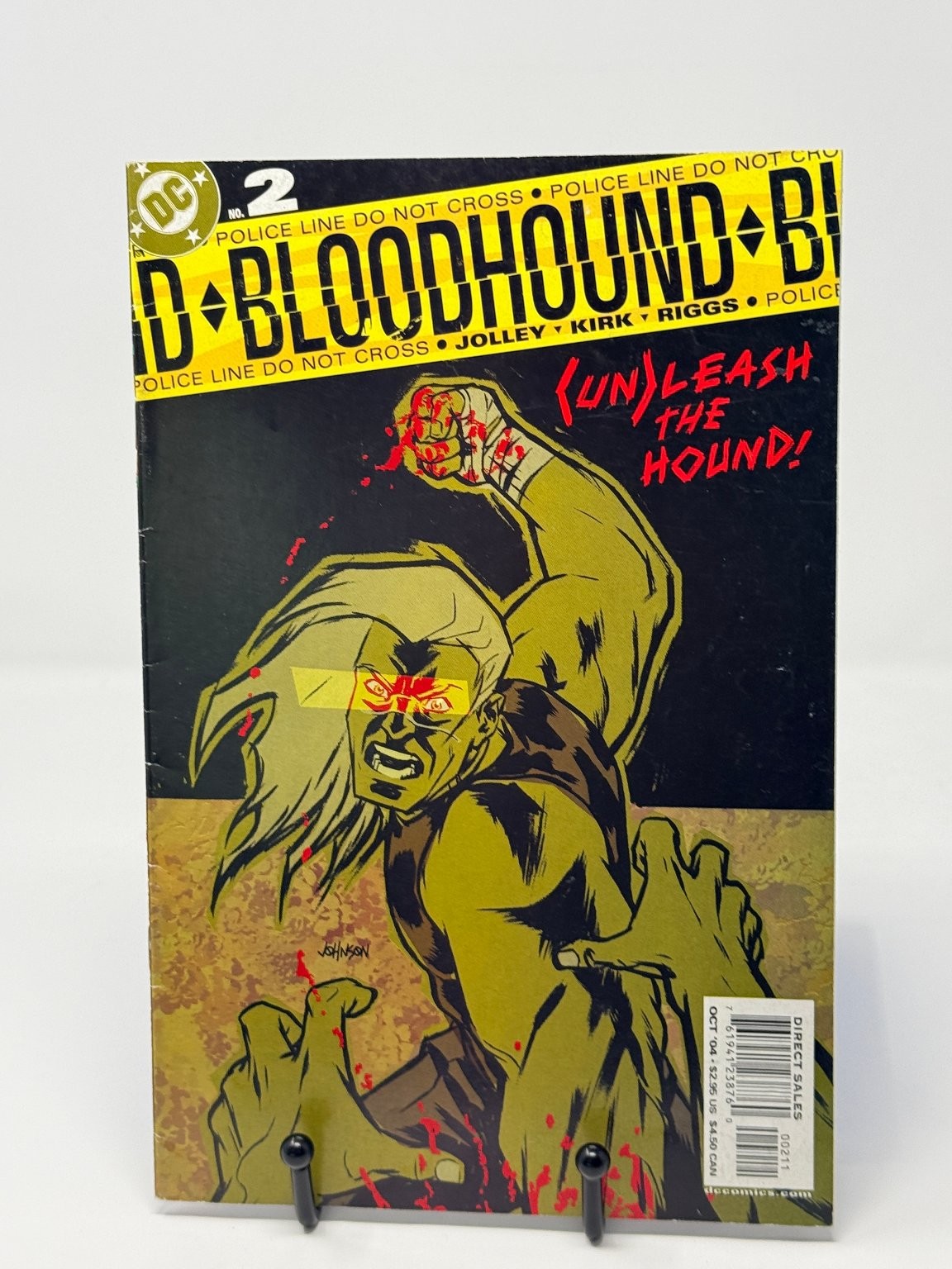 Bloodhound n. 2 Jolley Kirk DC Comics 2004 Detective Crime Mystery Comic