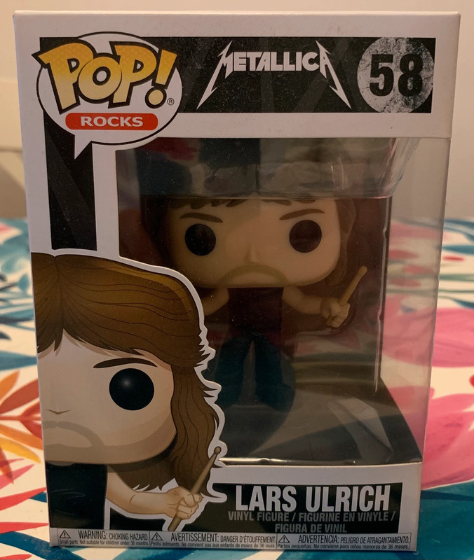 Funko Pop - Metallica - Lars Ulrich