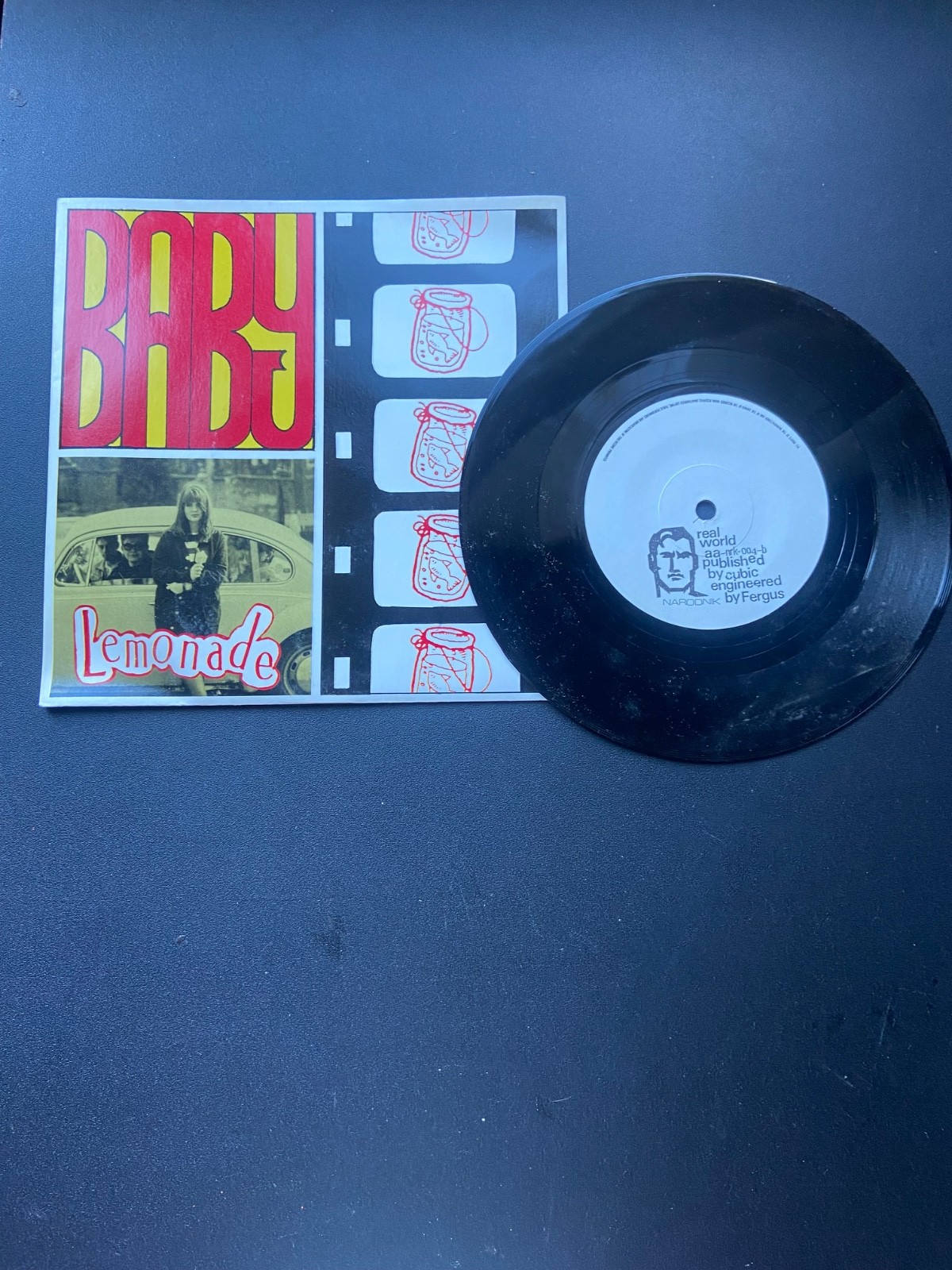Lemonade Real World The Secret Goldfish  Import UK Vinyl 45 RPM