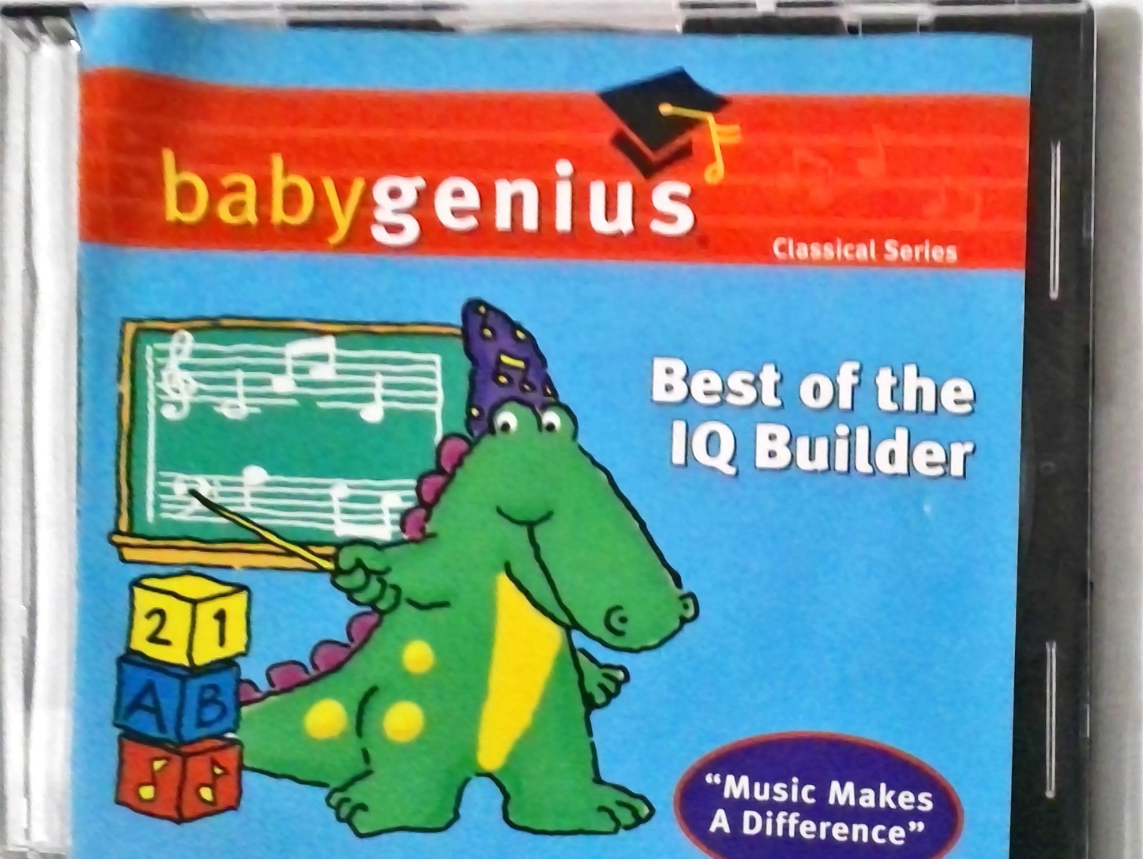 Baby Genius Best of the IQ Builder CD Classical Series Educational Music V Good
