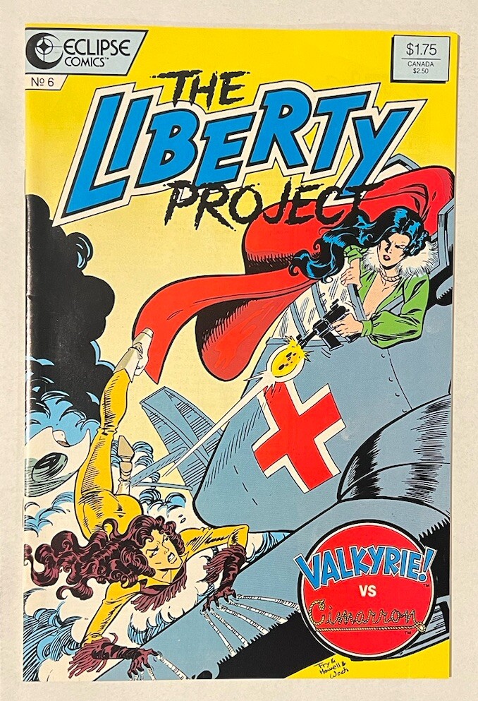 The Liberty Project #6 1987 Eclipse Comics Comic Book 