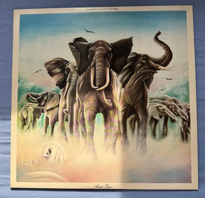 elvis costello  the attractions 33t armed forces (uk 1979) EX