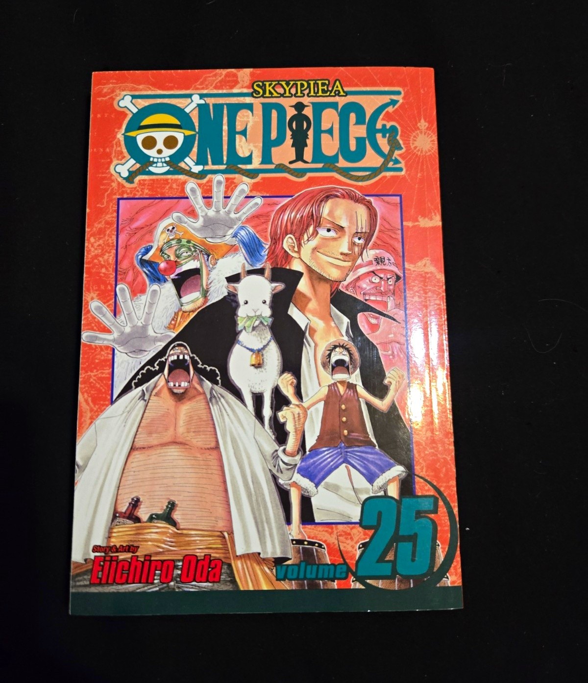 One Piece Vol. 25 Skypiea Trade manga tascabile di Eiichiro Oda VIZ inglese