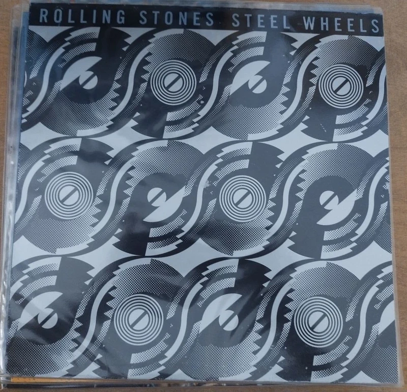 Rolling Stones Steel Wheels LP España 1989