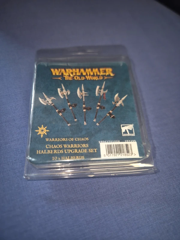 Warhammer - Hallebardes (Halberds) (5) - Upgrade Pack Chaos Warriors - OOP