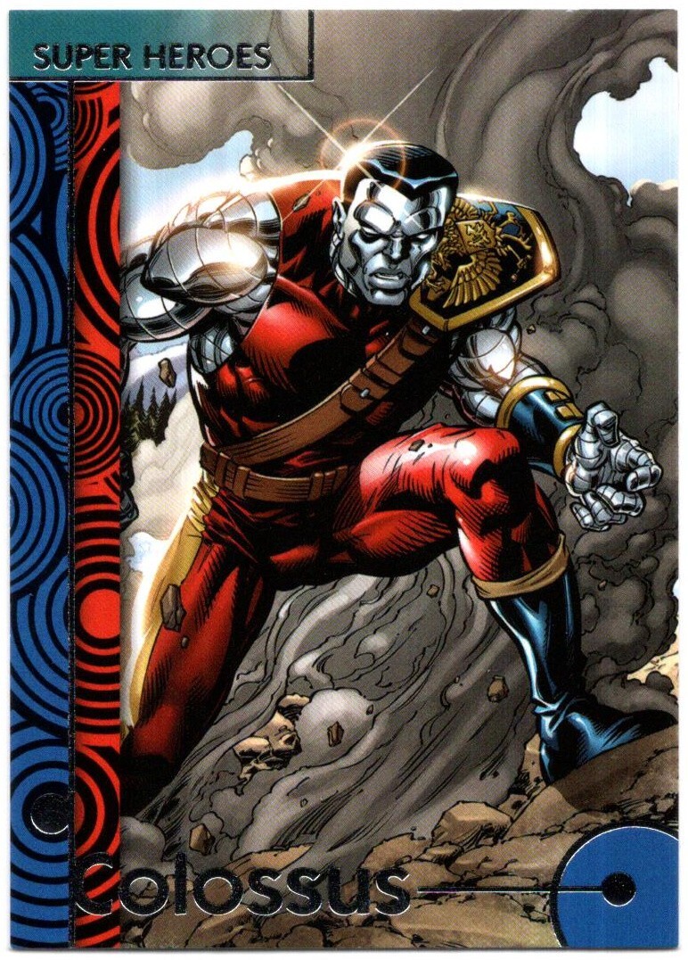2013 Marvel Fleer Retro SET BASE CARD #7....COLOSSUS