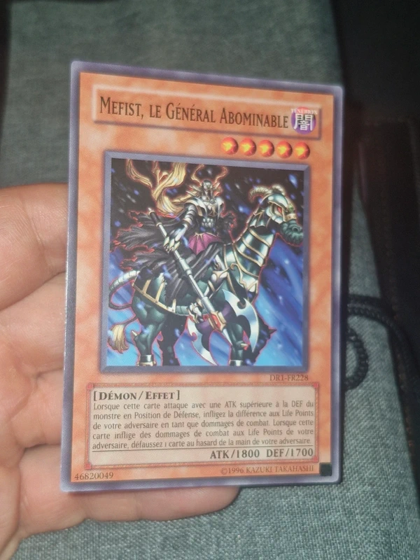 Carte Yu-Gi-Oh Melfist le général abominable