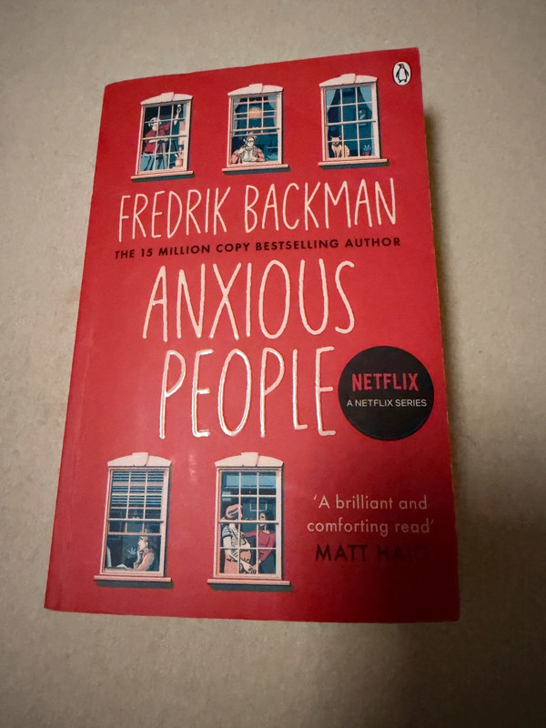 Fredrik Backman Anxious People (English Paperback)