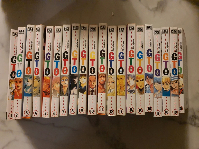 GTO tome 1 à 20