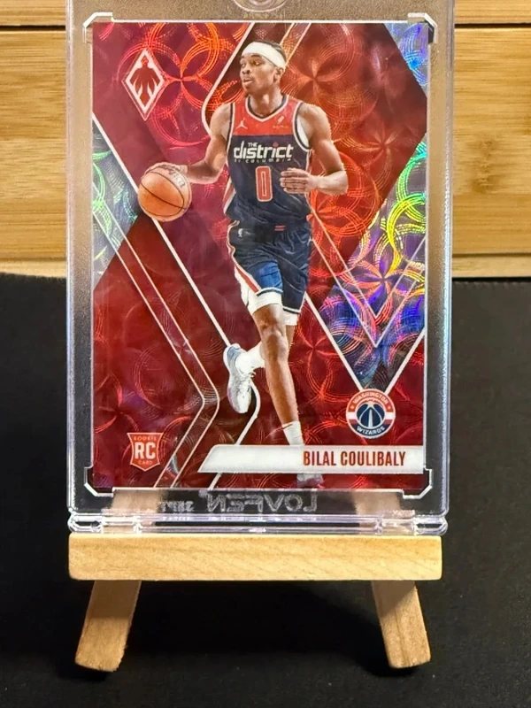 🏀 Bilal Coulibaly Rookie RC /75 – Panini Phoenix International Red