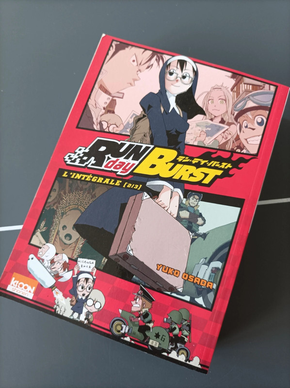 Gros Album Manga Run Day Burst L'intégrale 2/3