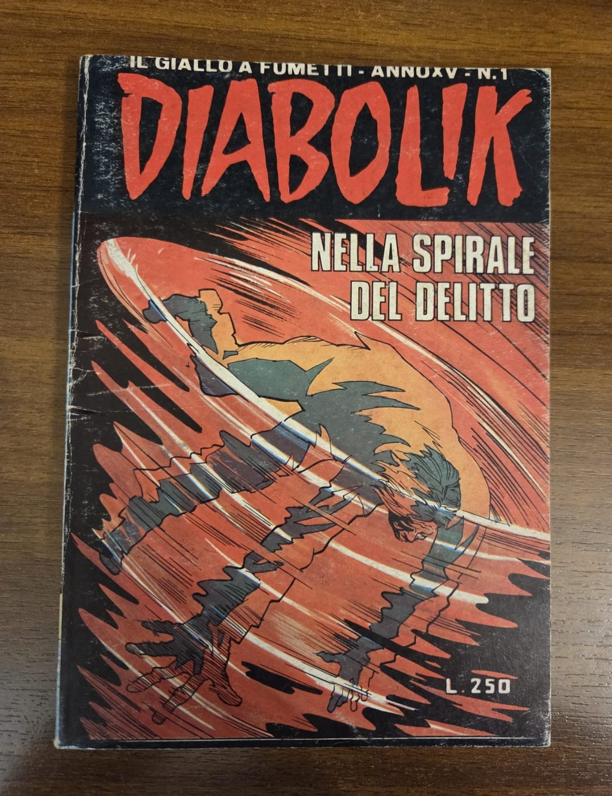 Diabolik Anno XV n.1 - Nella spirale del delitto