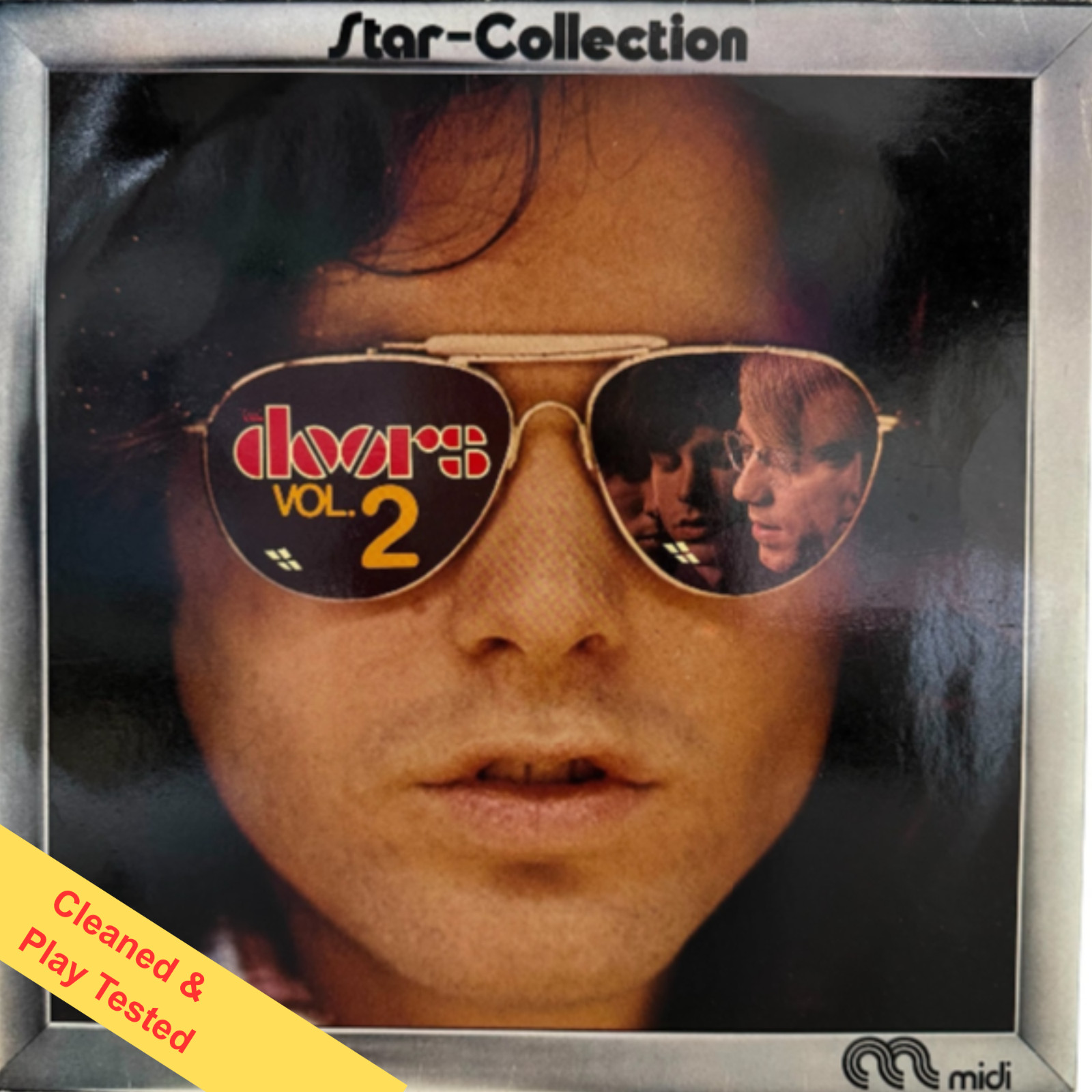 The Doors Star Collection Vol 2 1974 France MIDI MID 22008 VG+/VG+ Play Tested