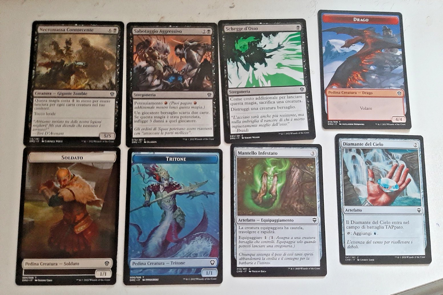 B259 B311 Lotto di 32 CARTE MAGIK THE GATHERING TUTTE IN FOTO