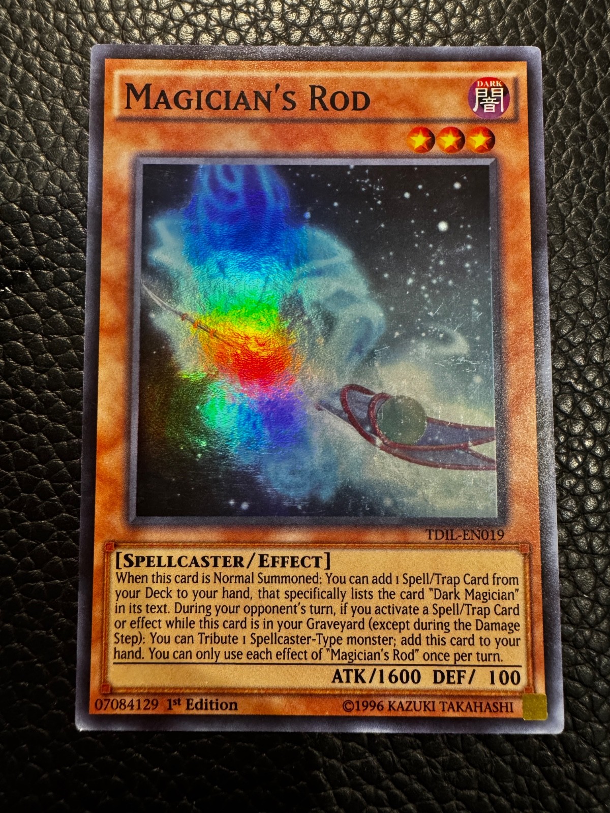 YuGiOh Asta del Mago TDIL-EN019 (Super Rara) (NM) 1° ed