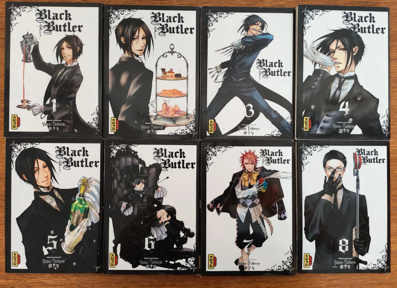 Manga Black Butler tome 1 à 8