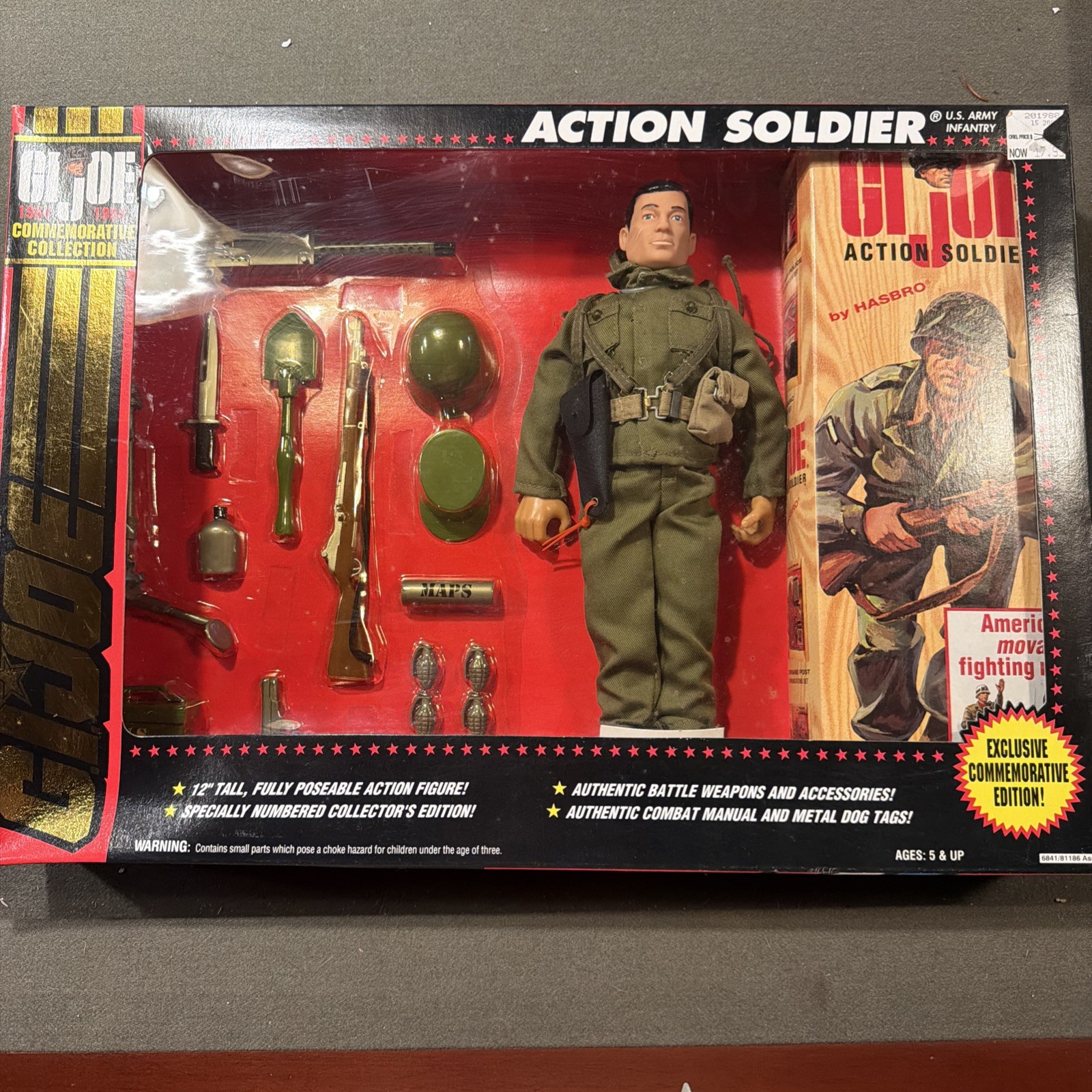 1994 GI Joe Action Soldier Set 30th Anniversary Commemorative Set New In Box