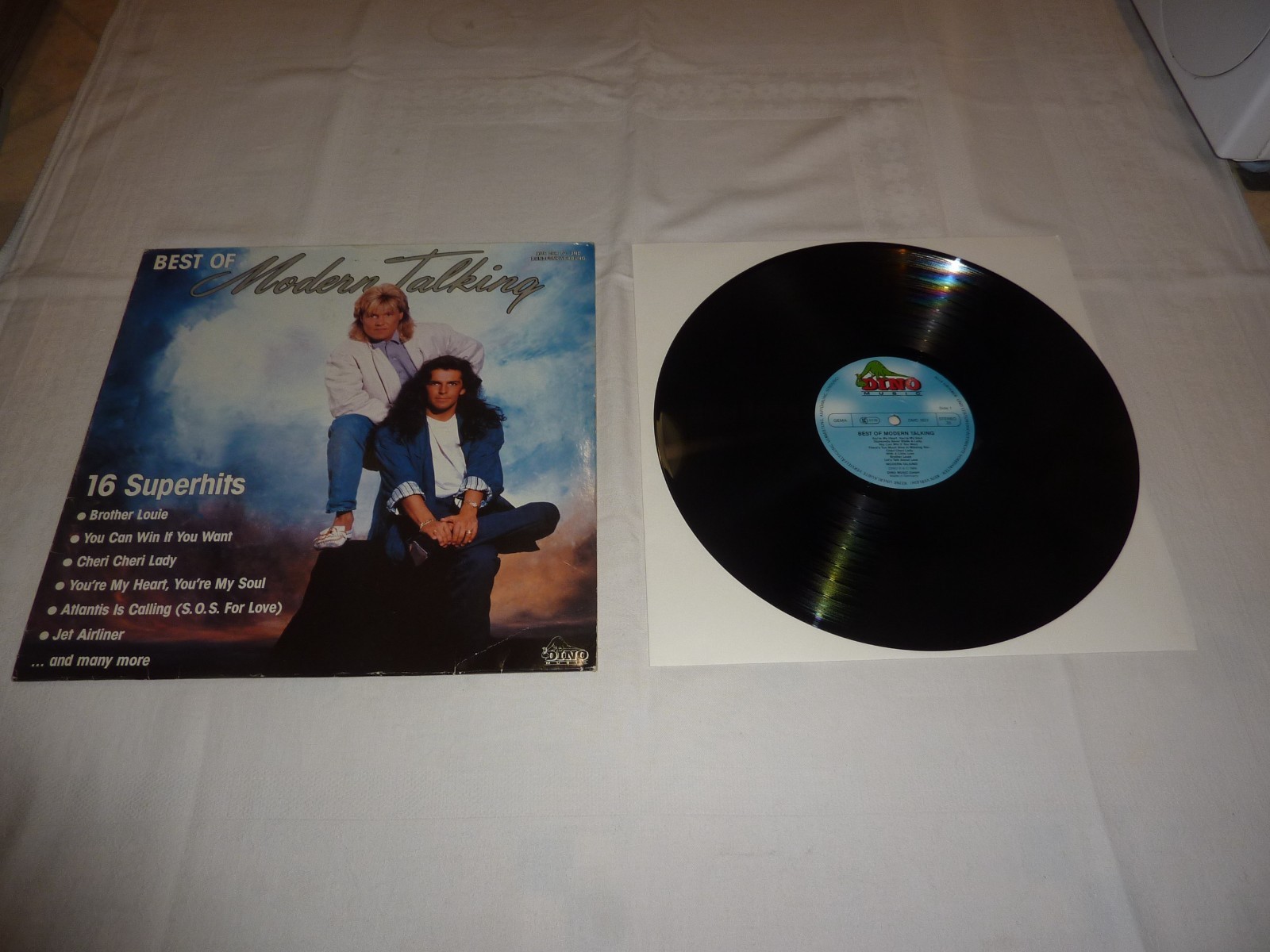 12"LP  MODERN TALKING " Best Of  - 16 Superhits "