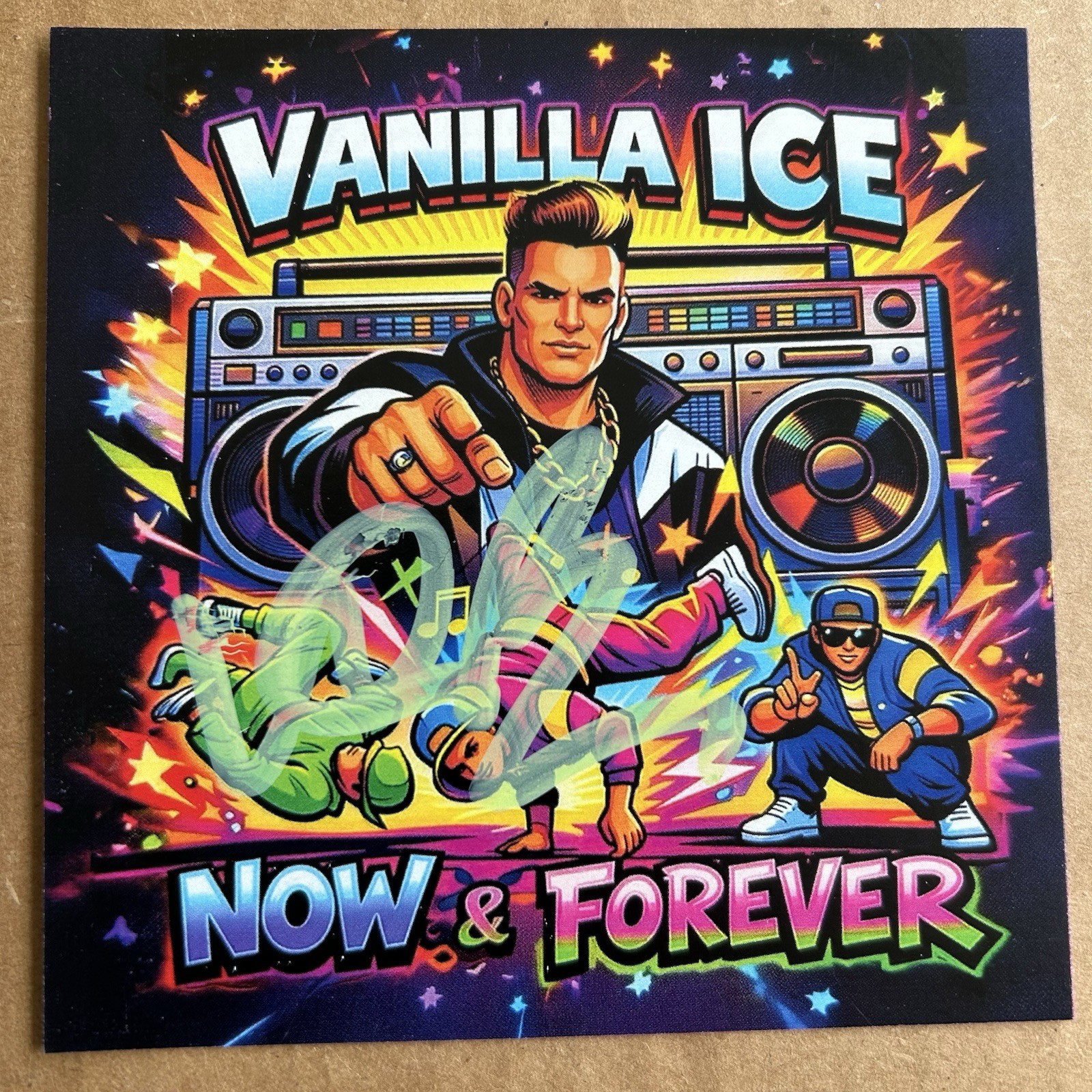 Vanilla Ice Now & Forever CD Autographed Signed Insert New Sealed
