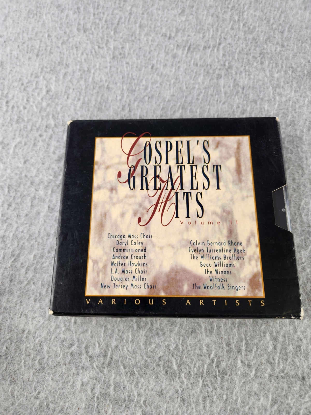 2 CD Set Gospels Greatest Hits by Various Artists Volume II Church Bible Music