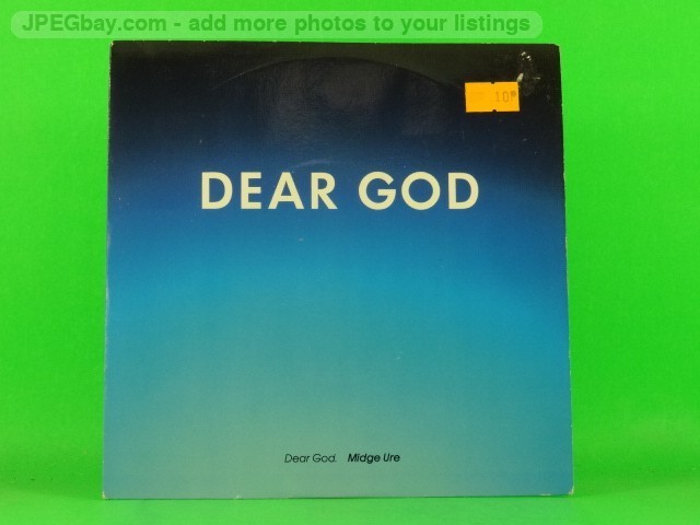 URE,MIDGE DEAR GOD (137) 7" CHRYSALIS