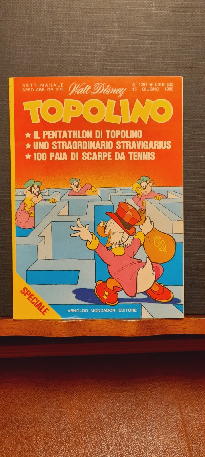 TOPOLINO LIBRETTO 1281 del 15-6-1980 - EDICOLA
